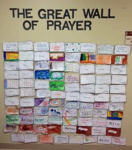 great wall of prayer