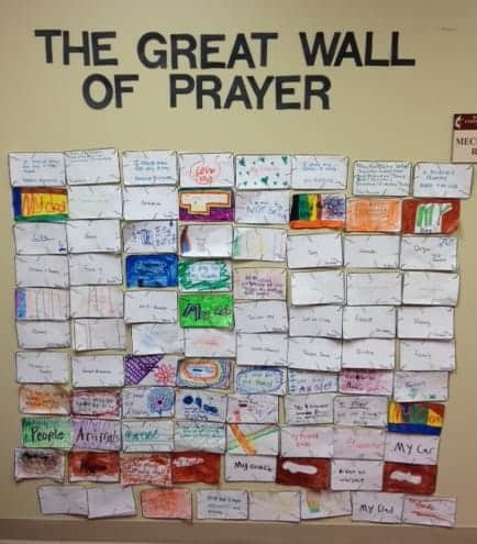 great wall of prayer