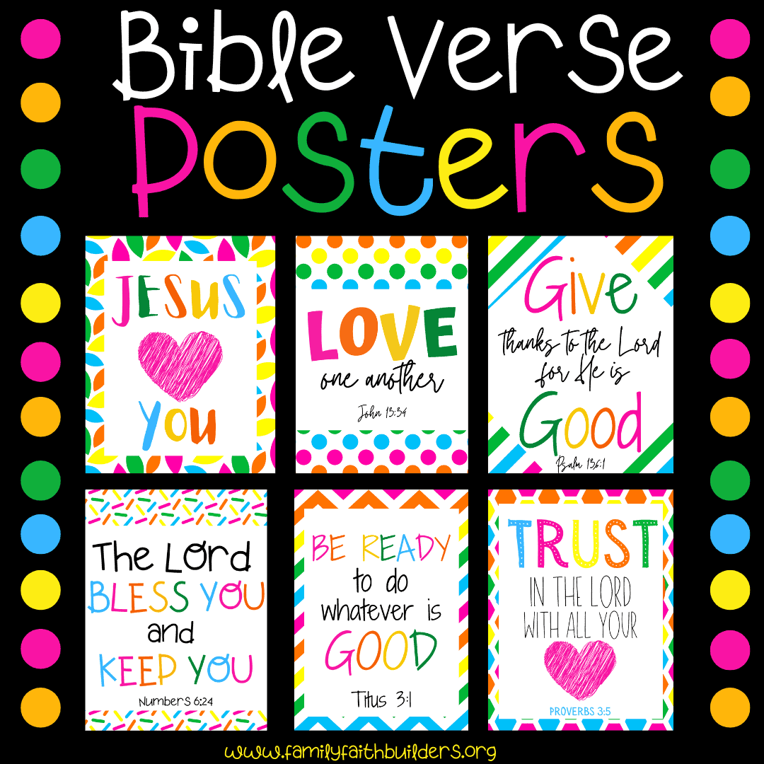 Bible Verse Posters