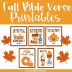 Fall Bible Verse Printables - Family Faith Builders