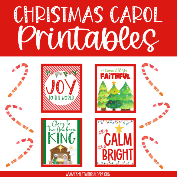 Christmas Carol Printables - Family Faith Builders