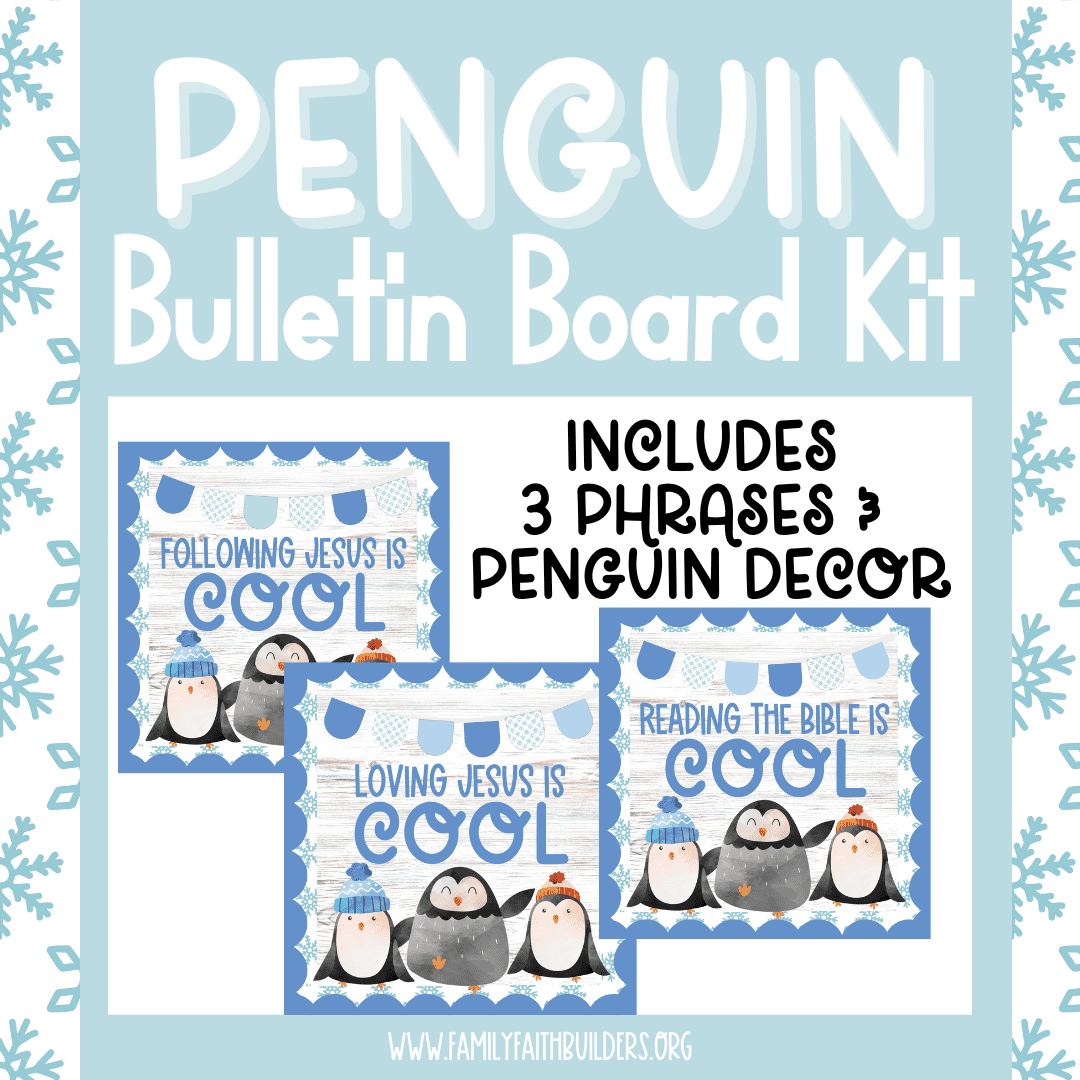 winter bulletin board kit
