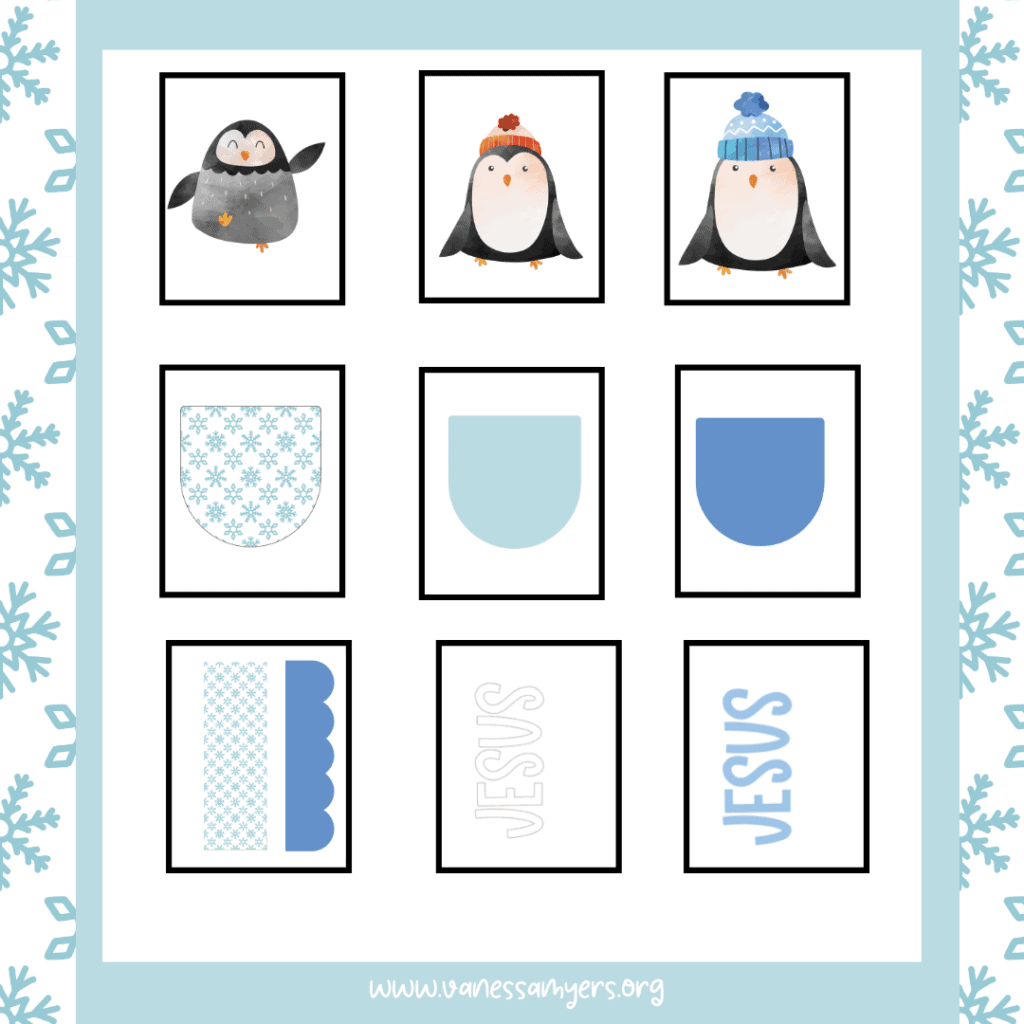 Penguin Bulletin Board Kit - Family Faith Builders