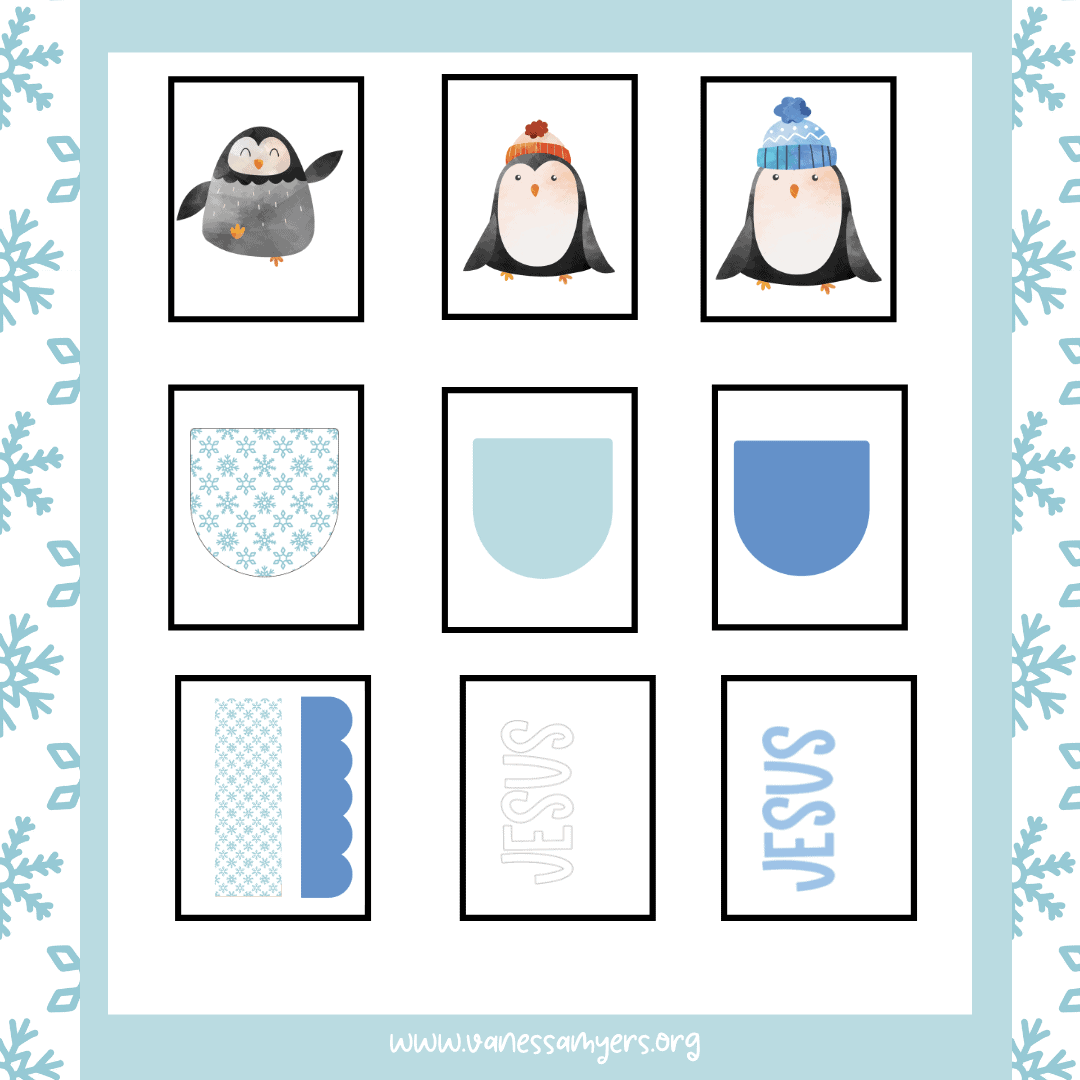 Penguin Bulletin Board Kit - Family Faith Builders
