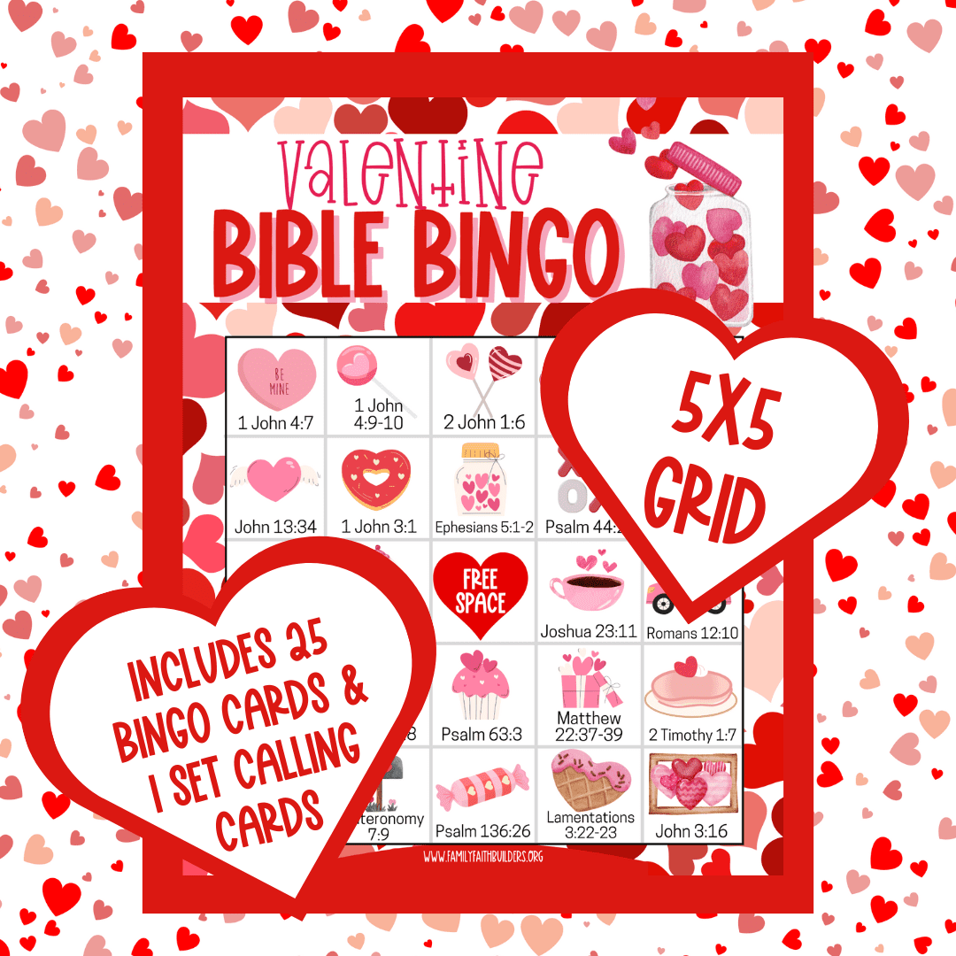Valentine Bible Bingo